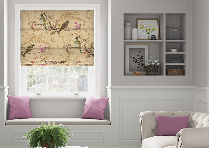 Wonderland, Cream - Roman Blind - Image 3
